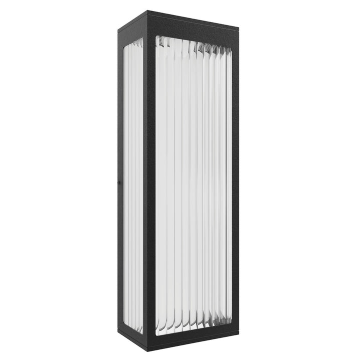 Avenue Outdoor 3000K LED Wall Sconce with Ribbed Glass by Avenue Lighting - view 17