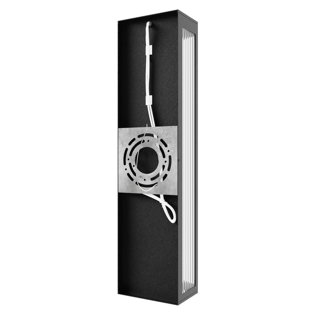 Avenue Outdoor 3000K LED Wall Sconce with Ribbed Glass by Avenue Lighting - view 40