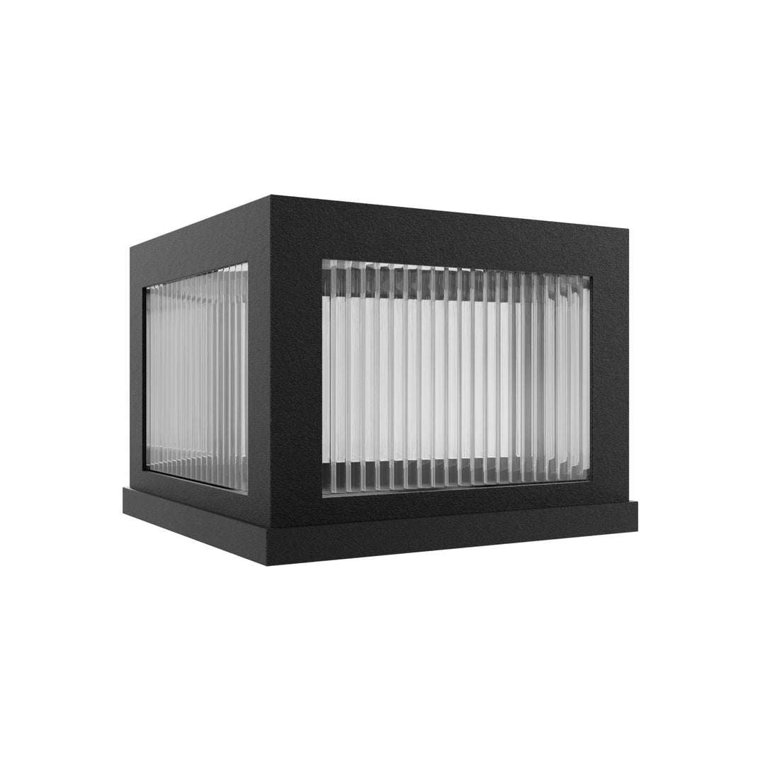 Avenue Outdoor 3000K LED Pillar Mount with Ribbed Glass by Avenue Lighting - view 6
