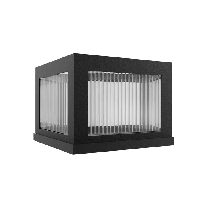 Avenue Outdoor 3000K LED Pillar Mount with Ribbed Glass by Avenue Lighting - view 6