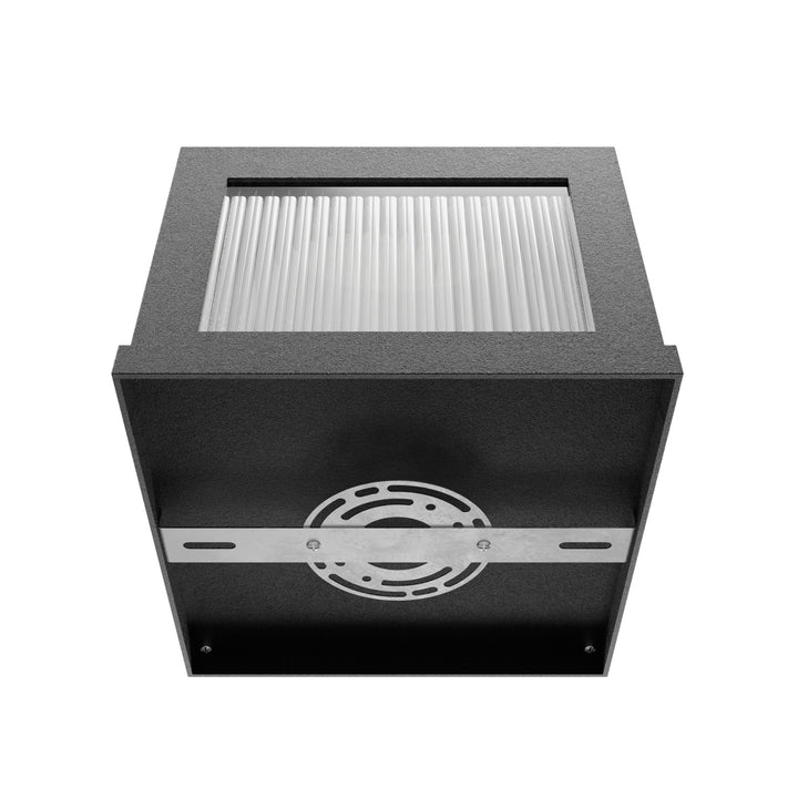 Avenue Outdoor 3000K LED Pillar Mount with Ribbed Glass by Avenue Lighting - view 7