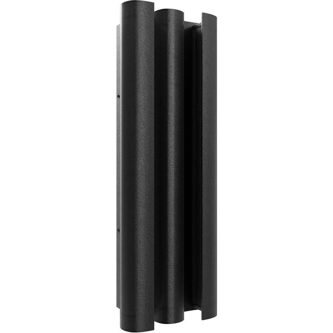 Avenue Outdoor Black Ripple Frame LED Wall Sconce by Avenue Lighting