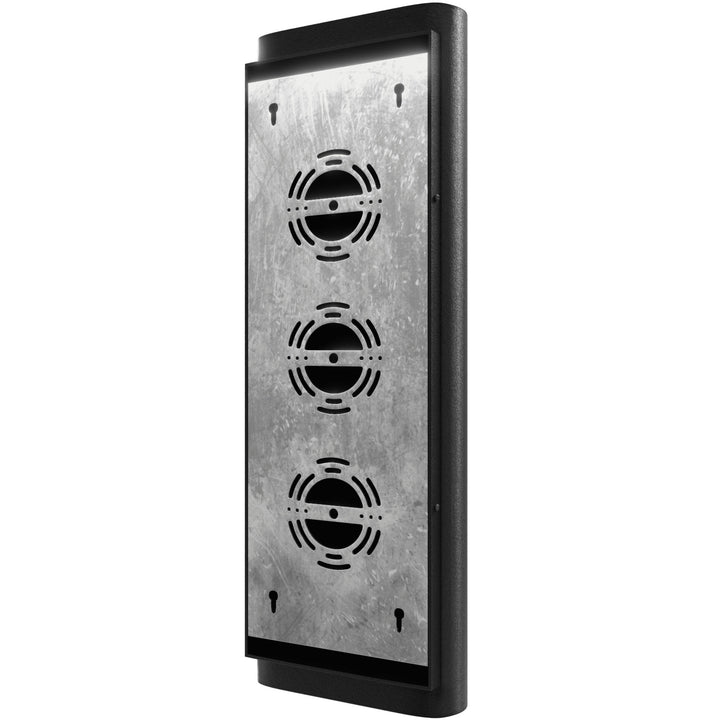 Avenue Outdoor Black Ripple Frame LED Wall Sconce by Avenue Lighting - view 3