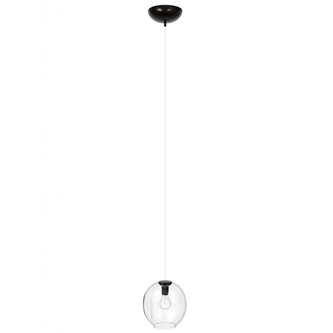 Fairfax Pendant in Dark Bronze/Clear Glass by Avenue Lighting