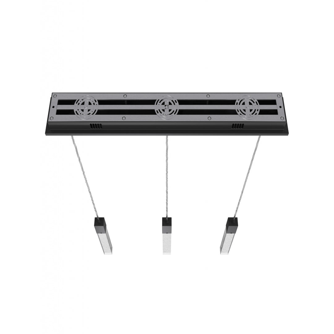 The Original Glacier Linear LED Chandelier by Avenue Lighting - view 8