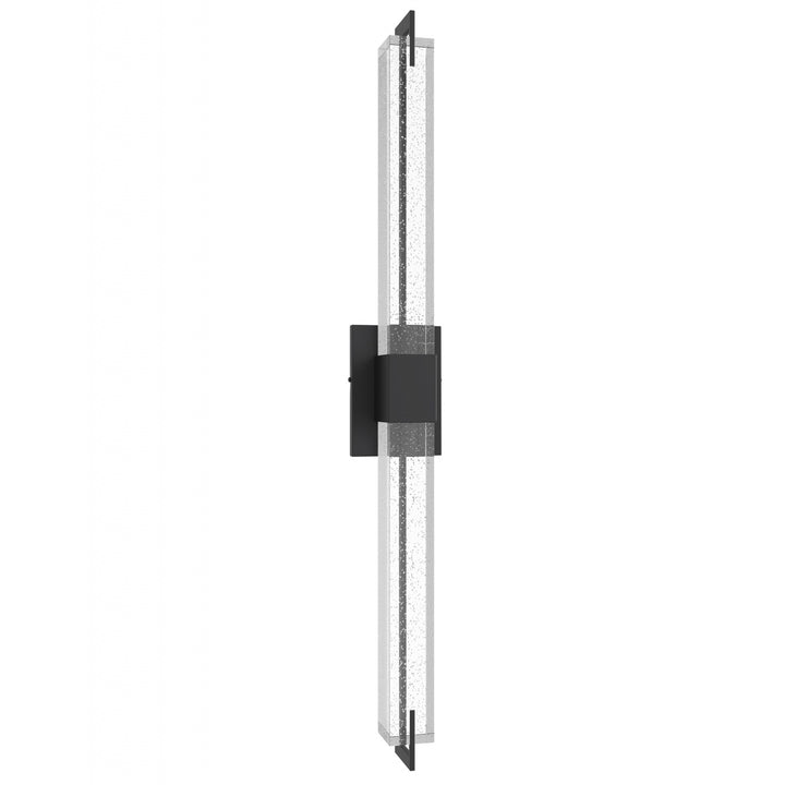 The Original Glacier LED Wall Sconce in Black/Bubbled by Avenue Lighting