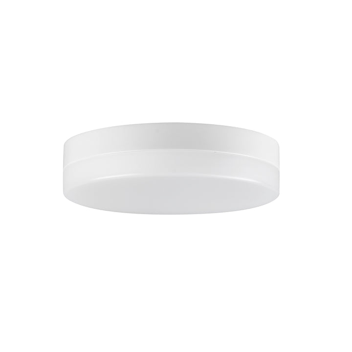 Tuner 7" RD LED Flush Mount Bluetooth White / White