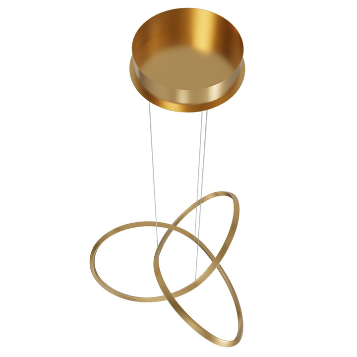 Windsor Spiral Ring 5-CCT LED Pendant by Avenue Lighting - view 7