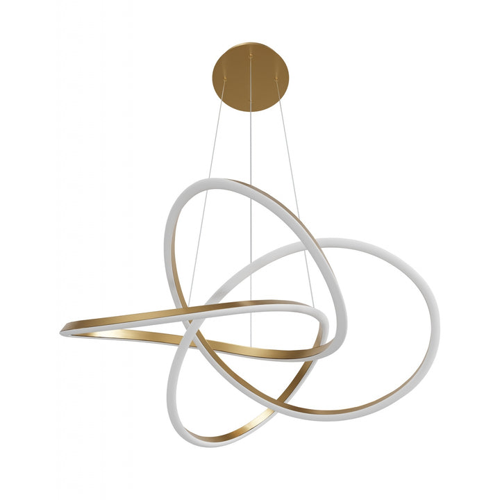 Windsor Spiral Ring 5-CCT LED Pendant by Avenue Lighting - view 17