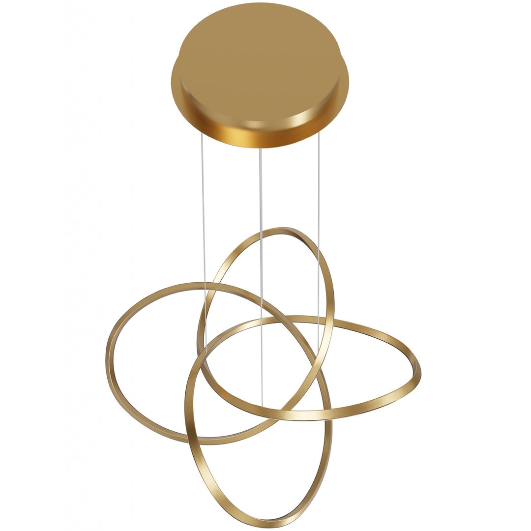 Windsor Spiral Ring 5-CCT LED Pendant by Avenue Lighting - view 16