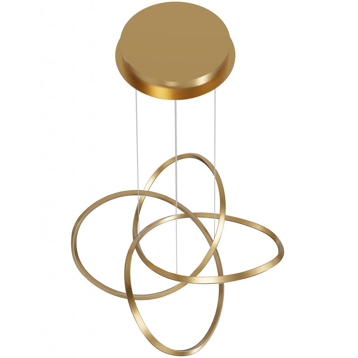 Windsor Spiral Ring 5-CCT LED Pendant by Avenue Lighting - view 16