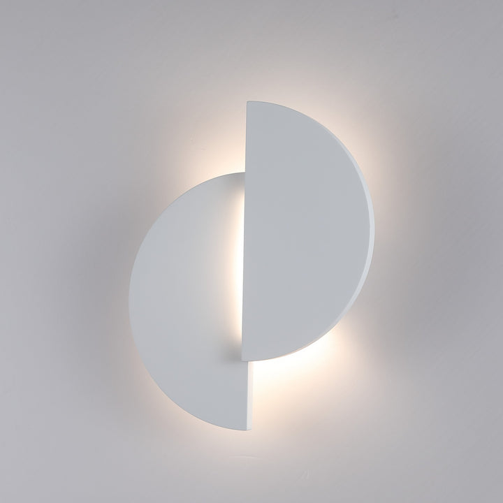 Parker Geometric eclipse LED Wall Sconce by Avenue Lighting - view 2