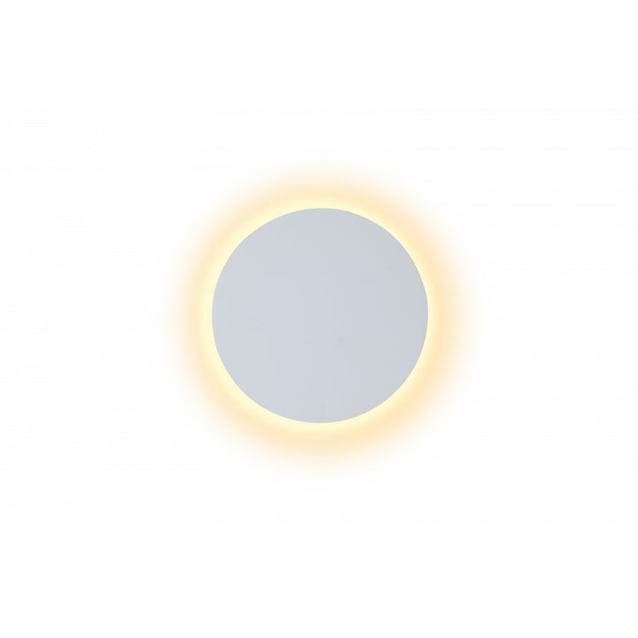Parker 15"W LED Wall Sconce, Paintable White Plaster