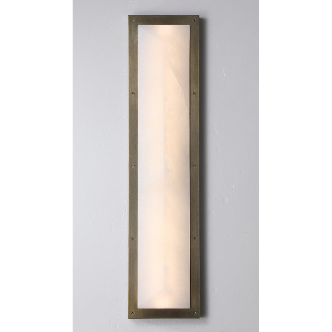 Sedona Alabaster 3-CCT LED Prism Wall Sconce by Avenue Lighting - view 6
