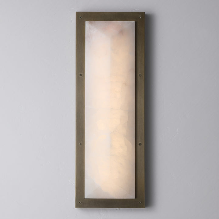 Sedona Alabaster 3-CCT LED Prism Wall Sconce by Avenue Lighting - view 3
