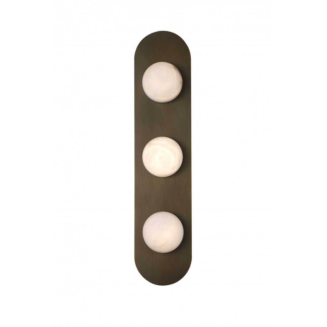 Sedona Alabaster 3-CCT LED Wall Sconce by Avenue Lighting - view 9