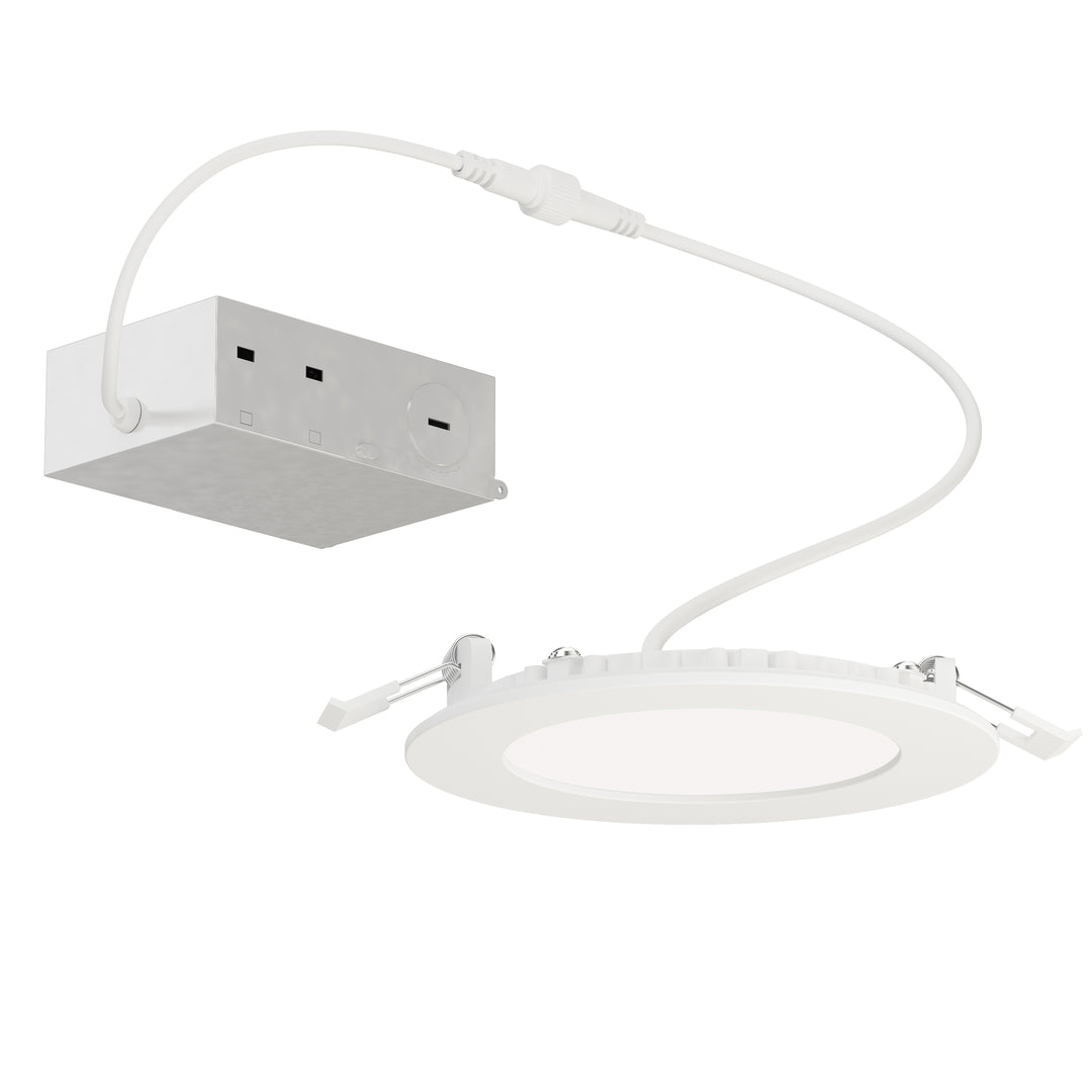 Slim 5" Recessed - 3000K White / White