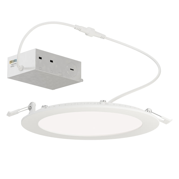 Slim Recessed Flat 5CCT White / White