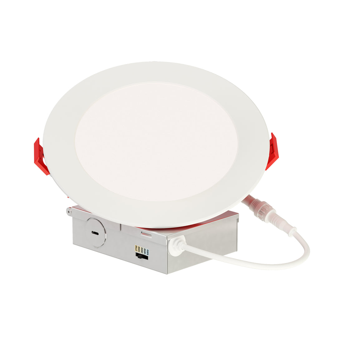 Fire Rated Slim Recessed Flat 5CCT White / White alternate view