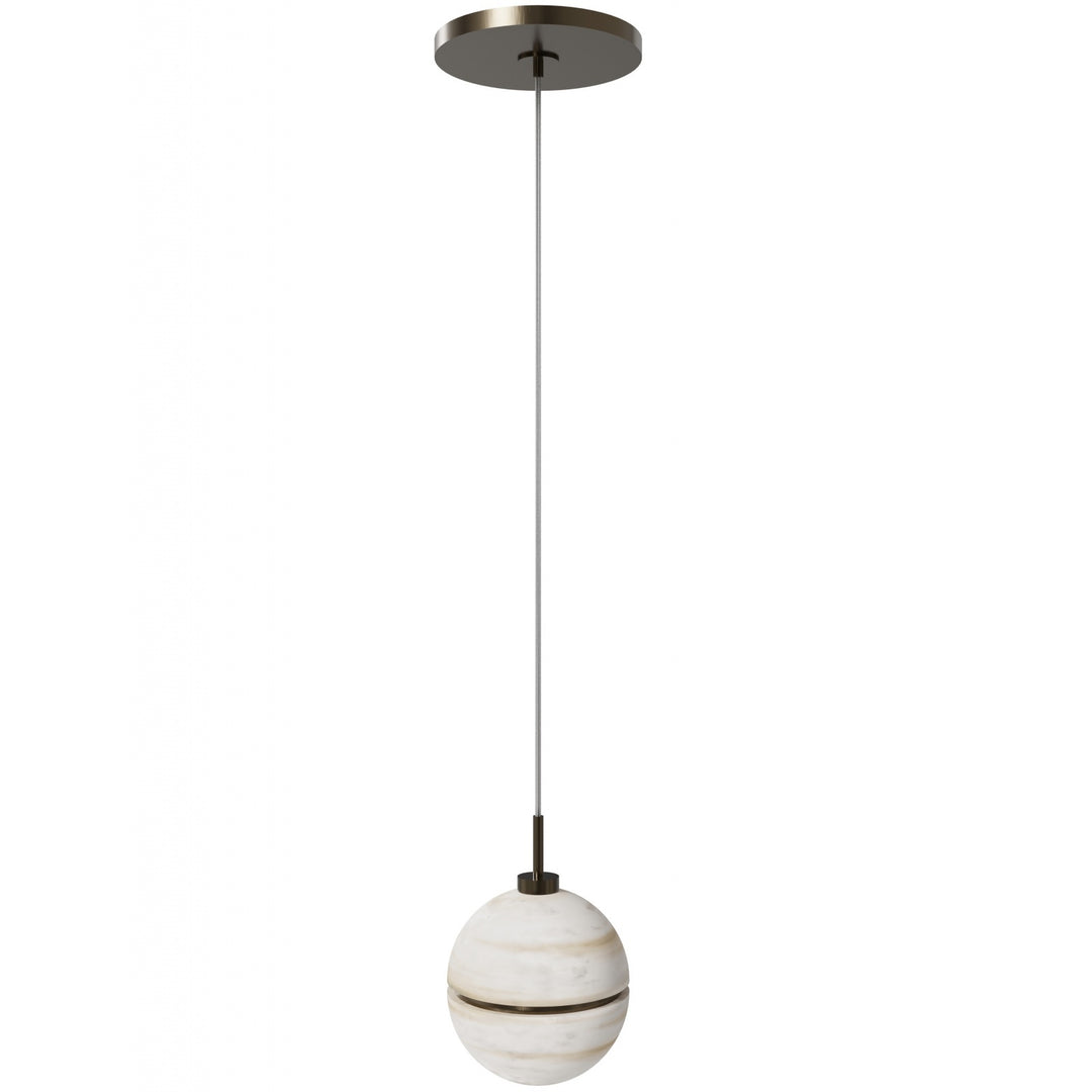 Sedona Round Alabaster Pendant by Avenue Lighting - view 2
