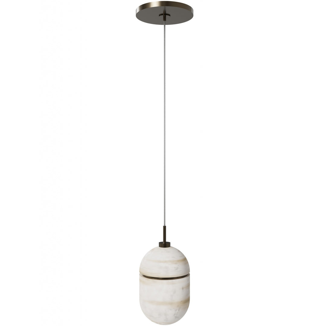 Sedona Oval Alabaster Pendant by Avenue Lighting - view 2