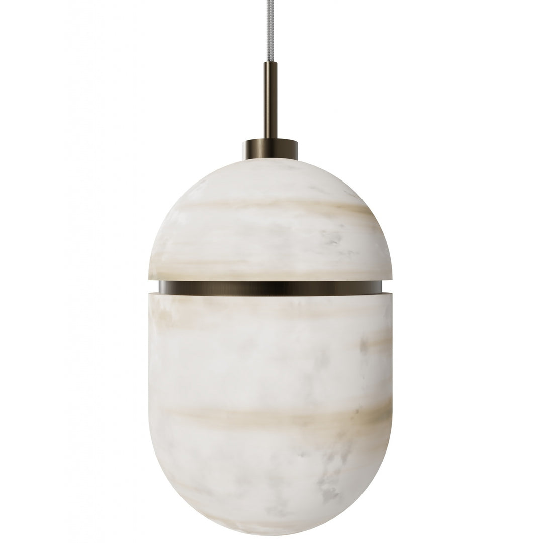 Sedona Oval Alabaster Pendant by Avenue Lighting - view 3