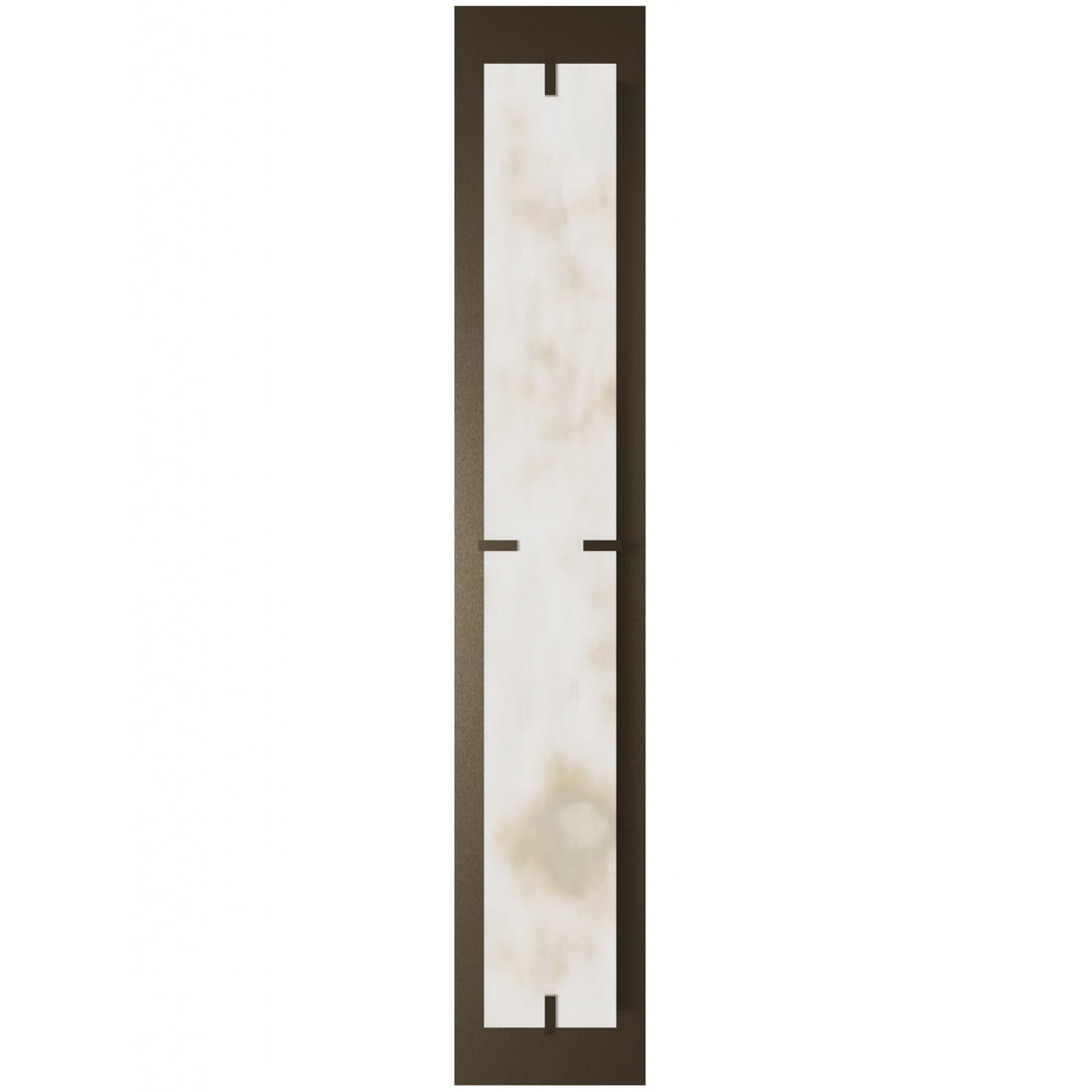 Sedona Alabaster 3-CCT LED Wall Sconce in Alabaster/Aged Brass by Avenue Lighting