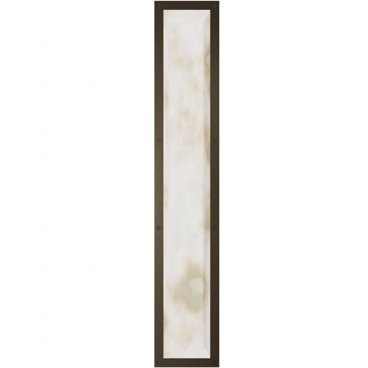 Sedona Alabaster 3-CCT LED Wall Sconce in Alabaster/Aged Brass by Avenue Lighting
