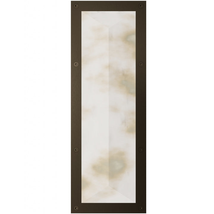 Sedona Alabaster 3-CCT LED Prism Wall Sconce, 20"H, by Avenue Lighting