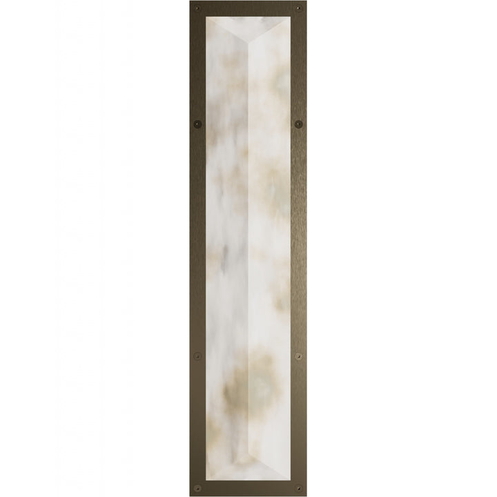 Sedona Alabaster 3-CCT LED Prism Wall Sconce, 30"H, by Avenue Lighting