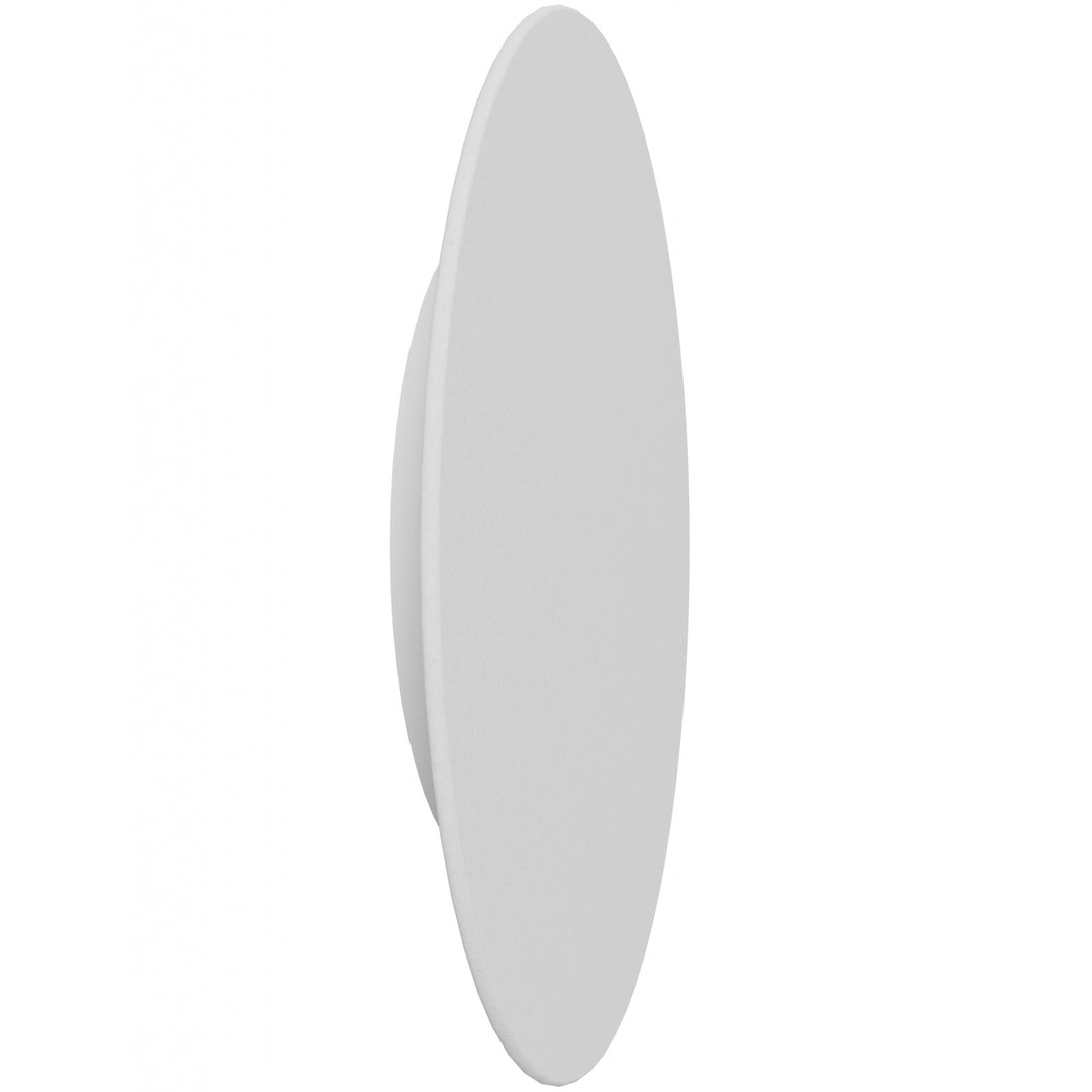 Parker 15"W LED Wall Sconce, Paintable White Plaster