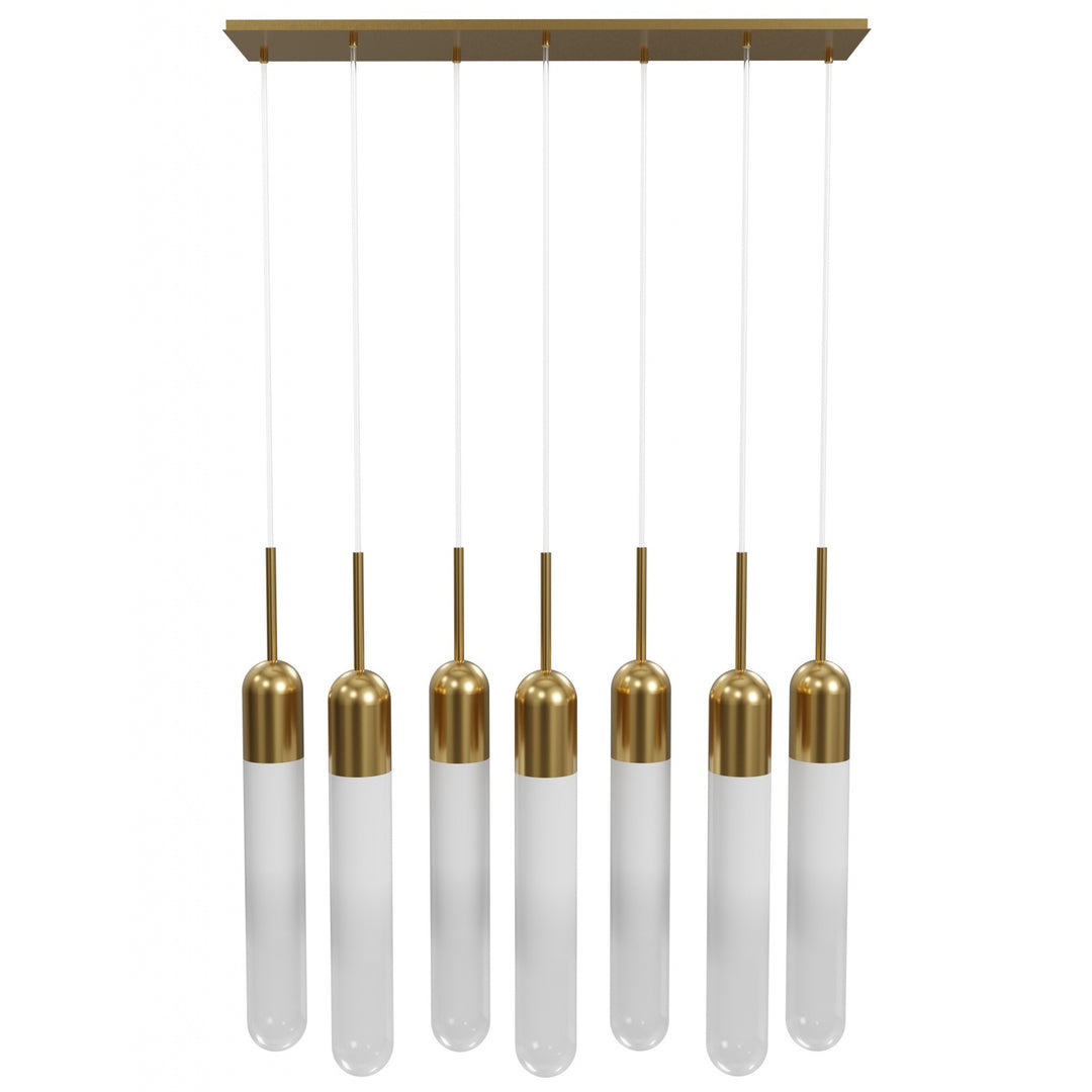 Tribeca LED Chandelier, 7-Light 25"W, by Avenue Lighting