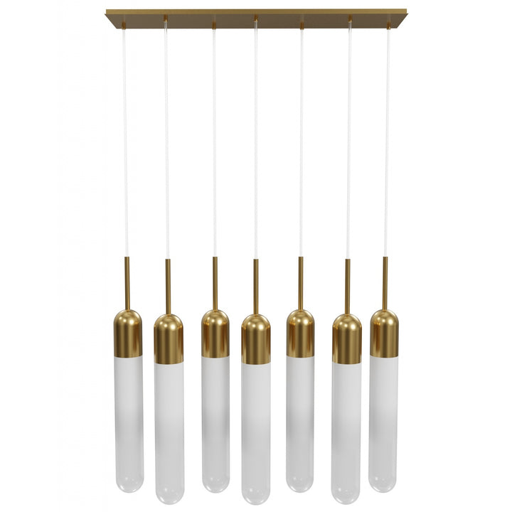 Tribeca LED Chandelier, 7-Light 25"W, by Avenue Lighting