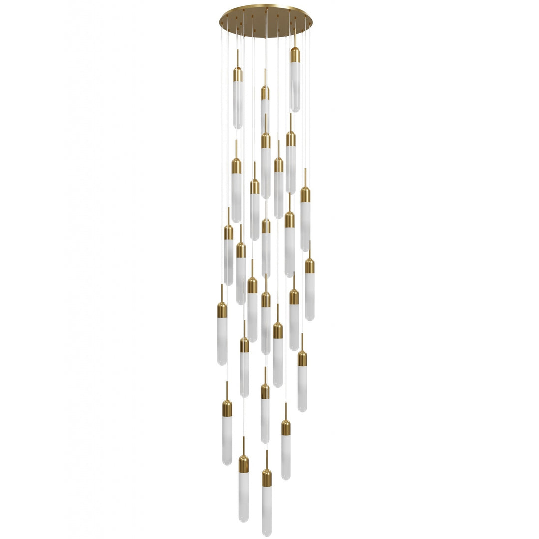 Tribeca LED Chandelier, 25-Light 28"W, by Avenue Lighting