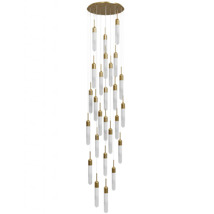 Tribeca LED Chandelier, 25-Light 28"W, by Avenue Lighting