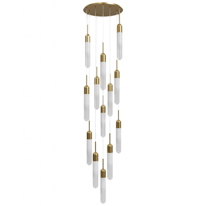 Tribeca LED Chandelier, 13-Light 19"W, by Avenue Lighting