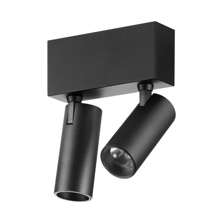 Magnetix Cylinder Double Head Spot Lights 5-Watts by Avenue Lighting