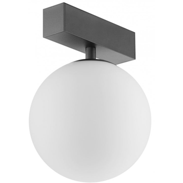 Magnetix Round Globe Light/White Glass 5-Watts by Avenue Lighting