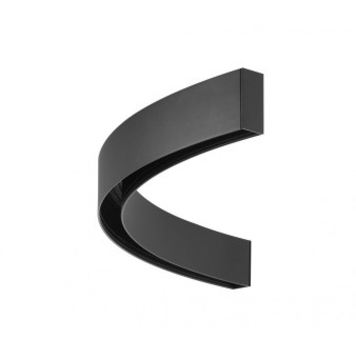 Magnetix 90-Degree Curved Surface Mount Track 200-Watts Max by Avenue Lighting