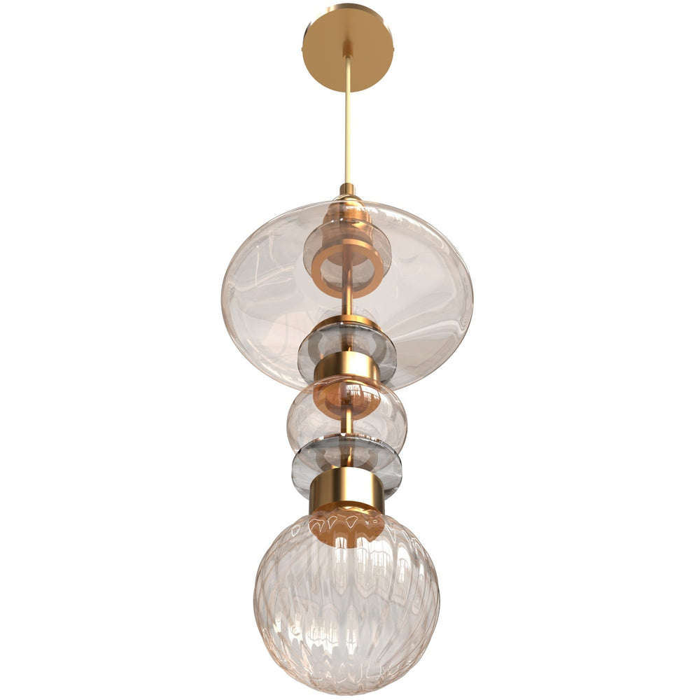 Avra Top Stacked LED Pendant by Avenue Lighting - view 2