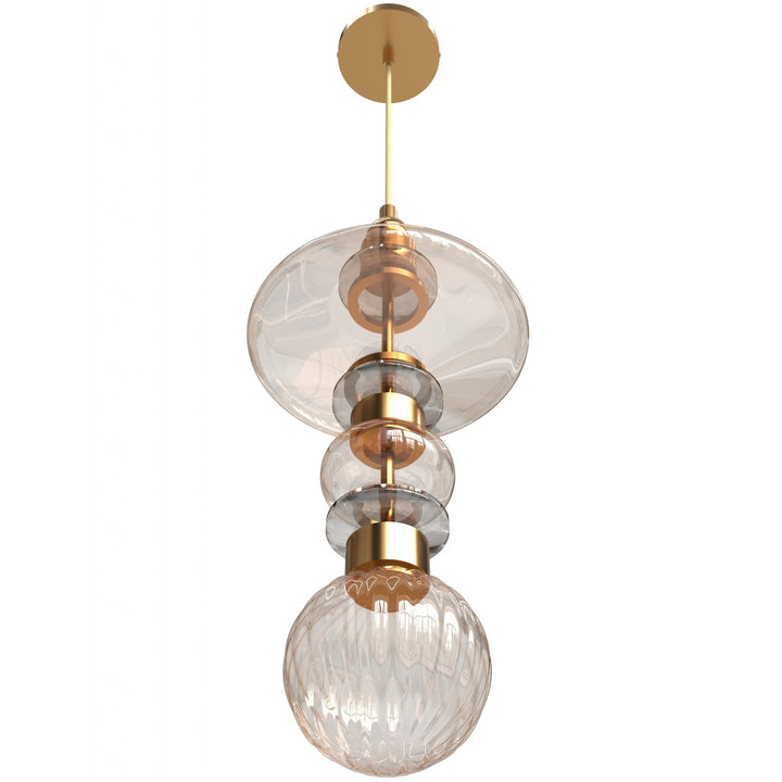 Avra Top Stacked LED Pendant by Avenue Lighting - view 2