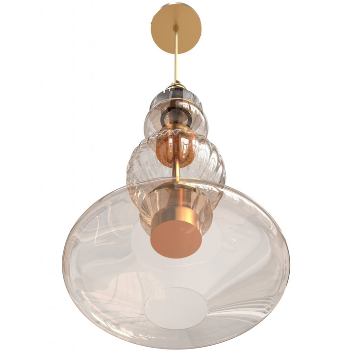 Avra Bottom Stacked LED Pendant by Avenue Lighting - view 2