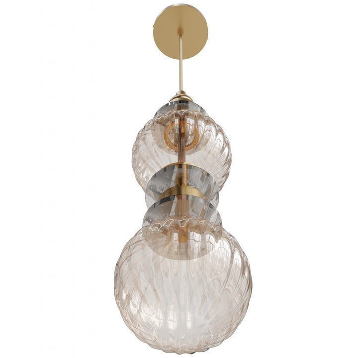 Avra Stacked LED Pendant by Avenue Lighting - view 2