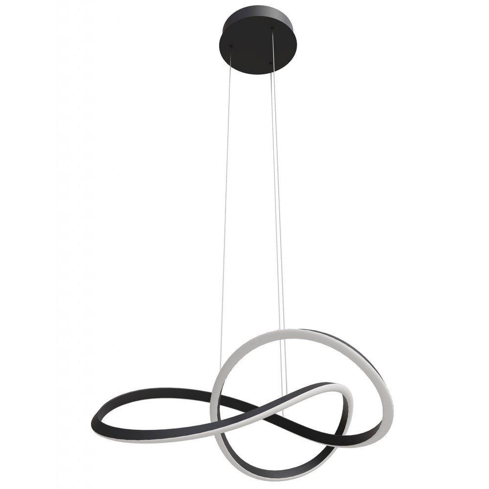 Windsor Spiral Ring 5-CCT LED Pendant by Avenue Lighting - view 2