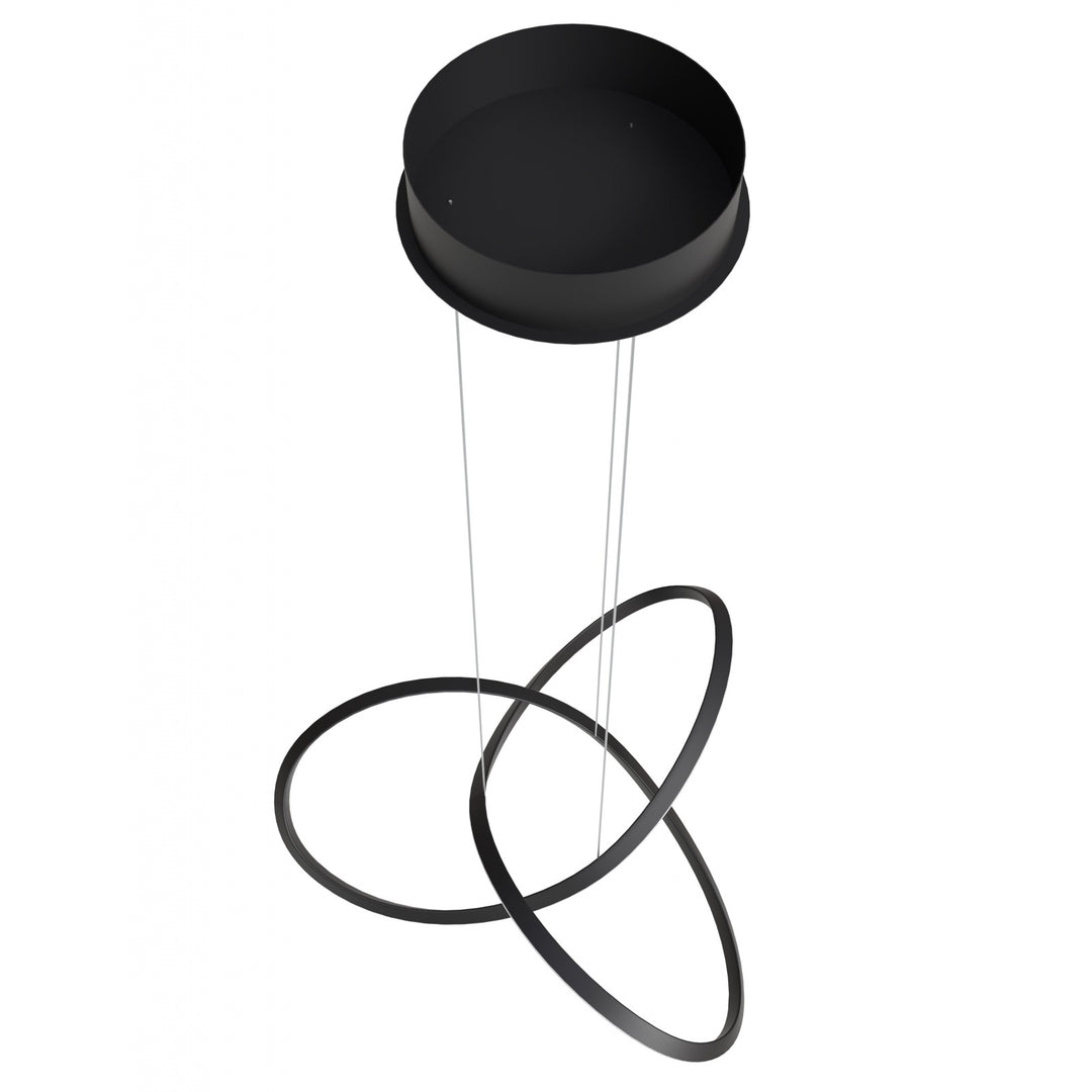 Windsor Spiral Ring 5-CCT LED Pendant by Avenue Lighting - view 3