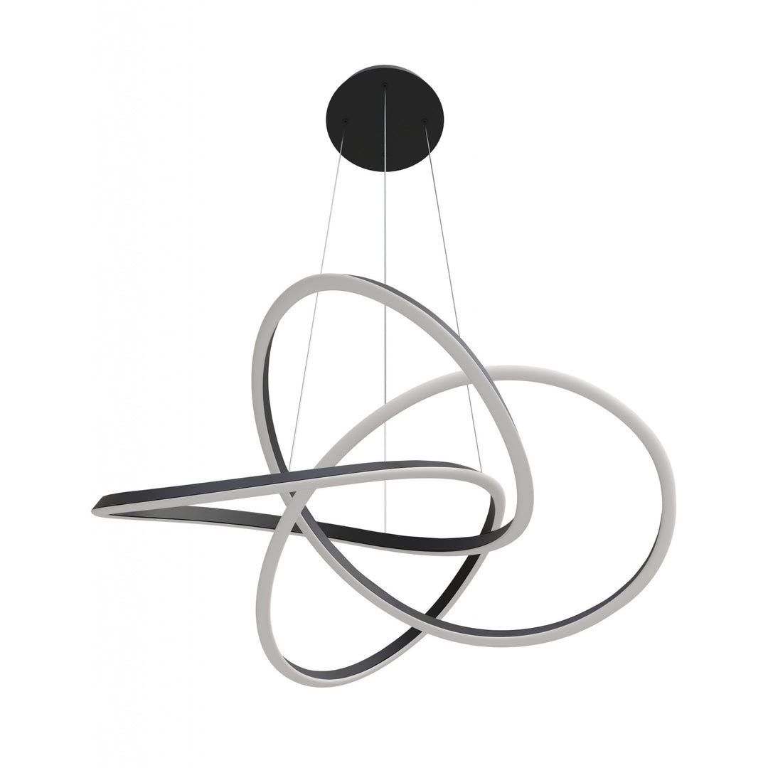 Windsor Spiral Ring 5-CCT LED Pendant by Avenue Lighting - view 11