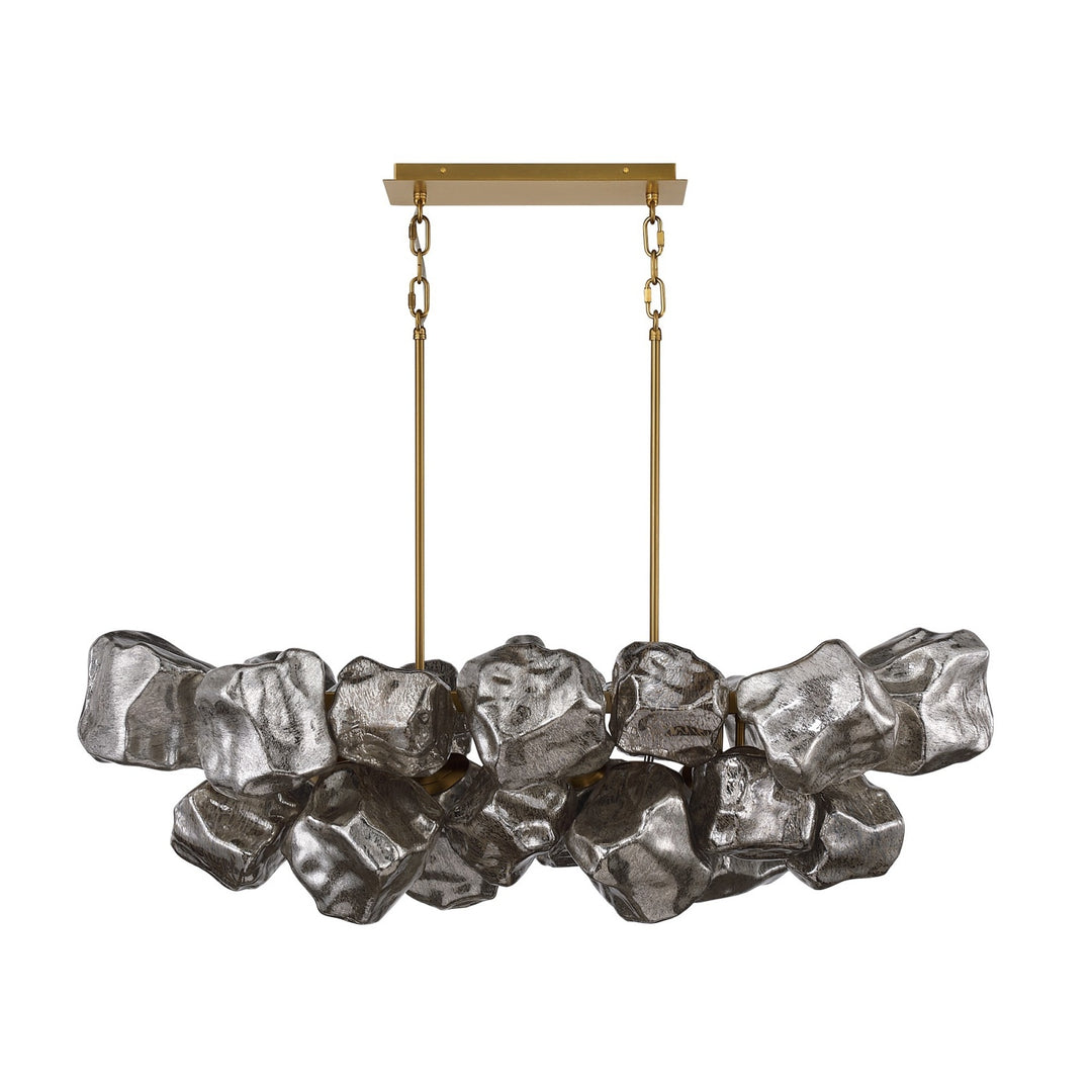 Rockefeller Sputnik Rock Shape Chandelier by Avenue Lighting