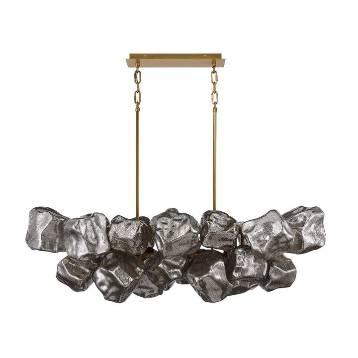 Rockefeller Sputnik Rock Shape Chandelier by Avenue Lighting