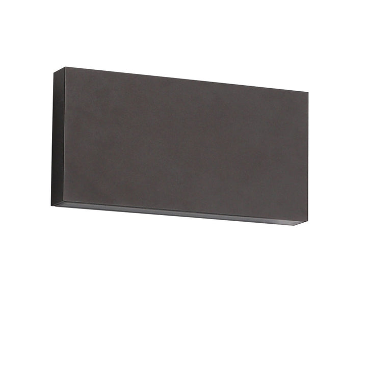 Avenue Outdoor Rectangular Up/Down 3-CCT LED Wall Sconce in Black by Avenue Lighting