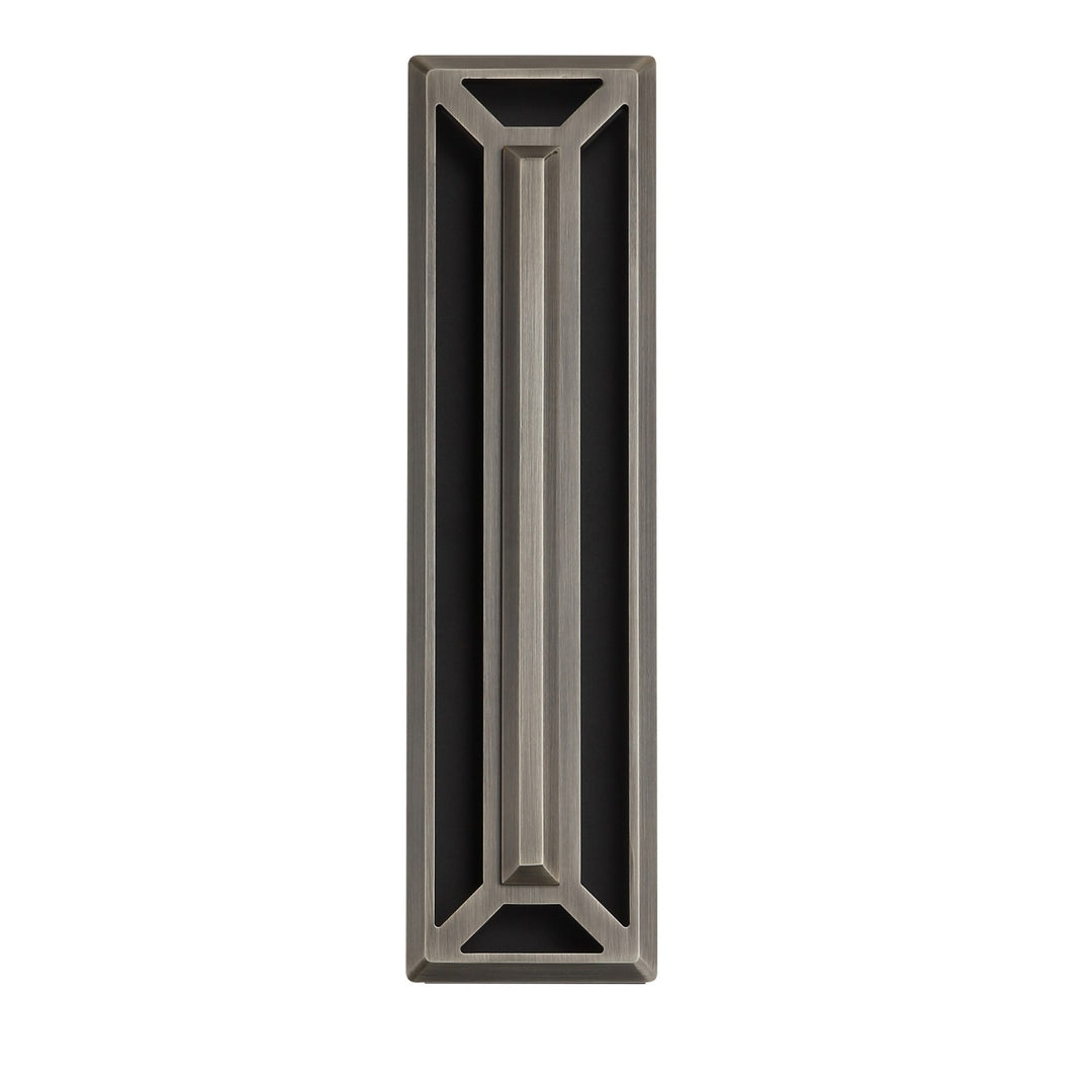 Avenue Outdoor 3-CCT LED Wall Sconce with Bronze Grid Cover by Avenue Lighting - view 2